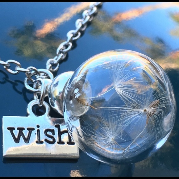 Dandelion “Wish”Necklace - Picture 3 of 6